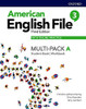 American English File Level 3 Student Book/Workbook Multi-Pack A With Online Practice