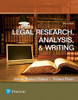 Legal Research, Analysis, And Writing