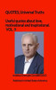 Useful Quotes About Love, Motivational And Inspirational. Vol.9: Thoughts Necessary For Life