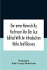 Der Arme Heinrich By Hartmann Von Der Aue Edited With An Introduction Notes And Glossary - Paperback