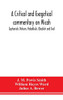 A critical and exegetical commentary on Micah, Zephaniah, Nahum, Habakkuk, Obadiah and Joel - Hardcover