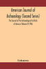 American journal of archaeology (Second Series) The Journal of the Archaeological Institute of America (Volume X) 1906 - Paperback