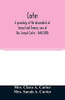 Carter, a genealogy of the descendants of Samuel and Thomas, sons of Rev. Samuel Carter: 1640-1886 : a contribution to the history of the first ... Lunenburg and Leominster, Massachusetts