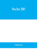 Pine Burr 2001 - Hardcover