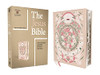 The Jesus Bible Artist Edition, ESV, Leathersoft, Peach Floral, Thumb Indexed