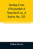 Genealogy of some of the descendants of Thomas Barrett, sen., of Braintree, Mass., 1635