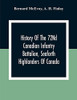 History Of The 72Nd Canadian Infantry Battalion, Seaforth Highlanders Of Canada