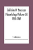 Bulletins Of American Paleontology (Volume Lv) 1968-1969