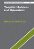 Toeplitz Matrices and Operators (Cambridge Studies in Advanced Mathematics)