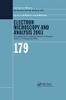 Electron Microscopy and Analysis 2003