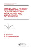 Mathematical Theory of Hemivariational Inequalities and Applications (Chapman & Hall/CRC Pure and Applied Mathematics)