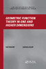 Geometric Function Theory in One and Higher Dimensions (Pure and Applied Mathematics (M. Dekker))
