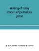 Writing of today: models of journalistic prose
