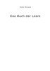 Das Buch der Leere (German Edition)