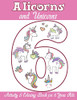 Alicorns And Unicorns Activity & Coloring Book For 6 Year Olds: Coloring Pages, Mazes, Puzzles, Dot To Dot, Word Search And More