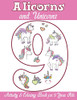 Alicorns And Unicorns Activity & Coloring Book For 9 Year Olds: Coloring Pages, Mazes, Puzzles, Dot To Dot, Word Search And More