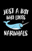 Just A Boy Who Loves Narwhals: Animal Nature Collection