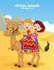 African Animals Coloring Book 4