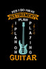 Yes I Do Have A Retirement Plan I Plan On Playing Guitar: 120 Pages I 6X9 I Karo I Funny Grandpa Leaving Job & Fingerboard Gift
