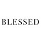 Blessed: A Decorative Book For Coffee Tables, Bookshelves And Interior Design Styling | Stack Deco Books Together To Create A Custom Look (Inspirational Phrases)