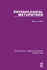 Psychological Metaphysics (Psychology Library Editions: Perception)