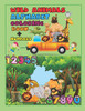 Wild Animals Alphabet Coloring Book + Numbers: An Activity Book For Toddlers And Preschool Kids To Learn The English Alphabet Letters From A To Z, ... Perfect Size 8.50" X 11", 76 Pages.