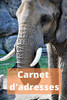 Carnet D'Adresses: Répertoire Téléphonique Alphabétique Éléphant Animaux Sauvages D'Afrique (French Edition)