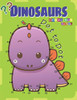 Dot To Dot Dinosaurs Coloring Book For Kids: Fun Connect The Dot And Coloring Activity Book For Kids Ages 4-8