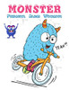 Monster Preschool Basics Workbook: Essential Preschool Skills Fun Games And Activities For Toddlers,Kindergarten To Pre-K (Number Tracing ... And Kindergarten Math Activity Workbook)