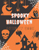 Spooky Halloween Activity Book: A Unique Coloring And Activity Book For Children