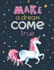 Make A Dream Come True - (Adults Unicorn): (Coloring Book Gift For Adults) Various Unicorn Designs Filled With Stress Relieving Patterns - Lovely ... Books For Adults) -Motivational Quote
