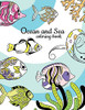 Ocean And Sea Coloring Book: Underwater Animals Activity And Coloring Book