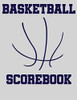 Basketball Scorebook: Basic 50 Game Basketball Scorebook - Scoring By Half