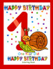 One Year Old Coloring Book Happy Birthday: Coloring Book For One Year Old (Birthday Coloring Books)