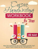 Cursive Handwriting Workbook For Teens: Practice Workbook With Inspiring Quotes That Build True Character In A Young Adult
