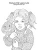 Wonderful Mammals Coloring Book For Grown-Ups 1