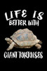 Life Is Better With Giant Tortoises: Animal Nature Collection