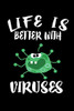 Life Is Better With Viruses: Animal Nature Collection