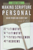 Making Scripture Personal: I Timothy  Hebrews