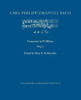 Concerto In D Minor, Wq 17 (Cpeb:Cw Offprints)