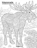 Mammals Coloring Book For Grown-Ups 2