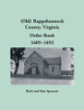 Old Rappahannock County, Virginia Order Book, 1689-1692