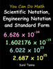 You Can Do Math: Scientific Notation, Engineering Notation And Standard Form