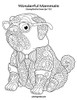 Wonderful Mammals Coloring Book For Grown-Ups 1 & 2
