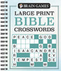 Brain Games - Large Print Bible Crosswords (Brain Games - Bible)