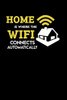Home Is Where The Wifi Connects Automatically: 120 Pages I 6X9 I Music Sheet I Funny Computer Programmer & Gaming Gifts For Geeks - 9781080810123