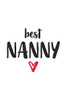 Best Nanny: Erzieherin Mit Herz I Notizbuch Notizheft Planer Mit Linierten Seiten - 9781080973637