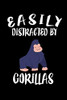 Easily Distracted By Gorillas: Animal Nature Collection - 9781081413347