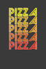 Pizza Pizza Pizza Pizza Pizza: Vintage Italian Food Lover Gift - 9781083095336