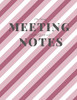 My Boring Meeting Survival Guide And Notes: 8.5X11 Meeting Notebook And Puzzle Book - 9781086418620
